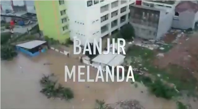 Banjir melanda Kota Bekasi