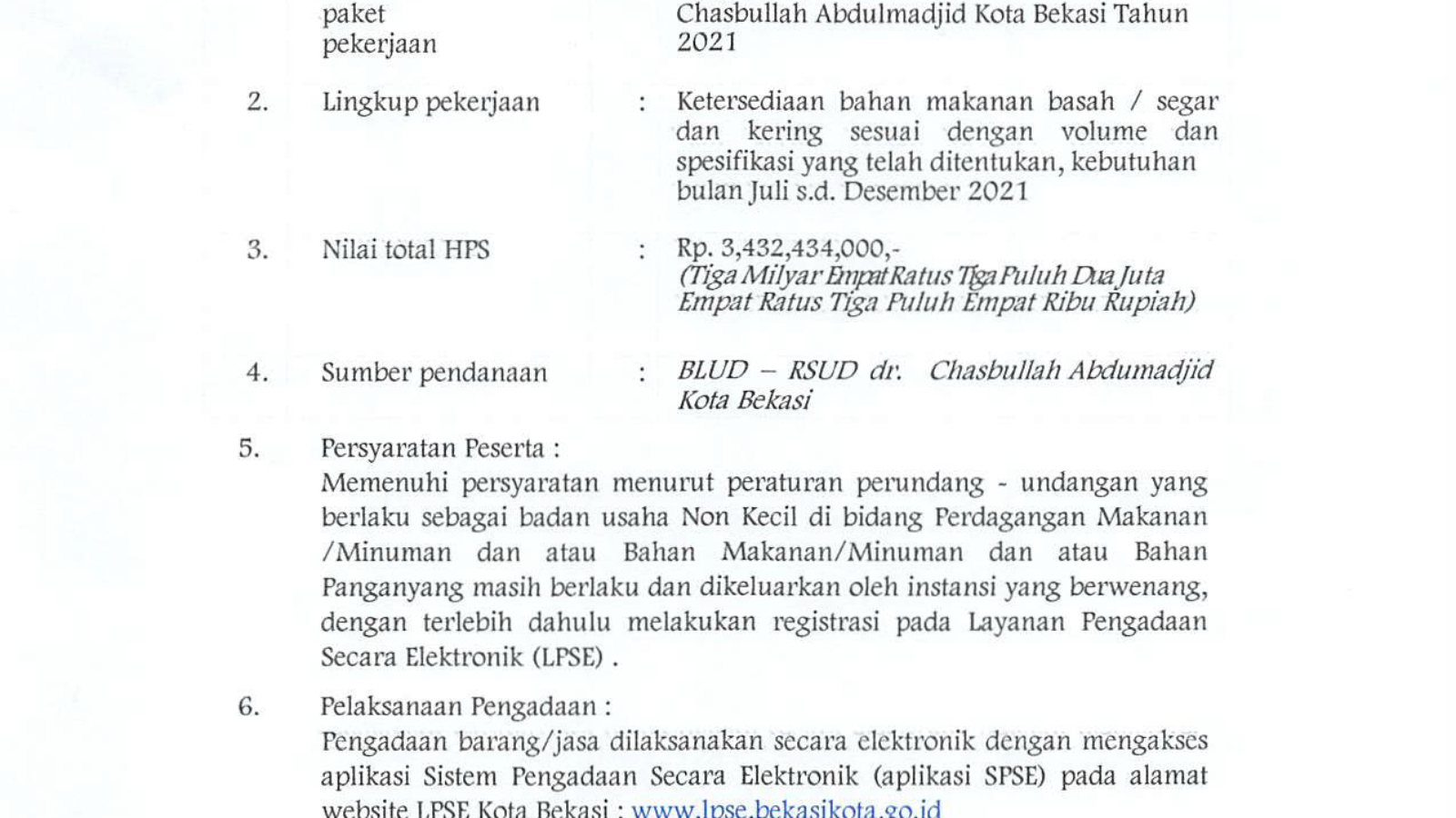 Pengumuman-Tender-Bahan-Makan-Pasien